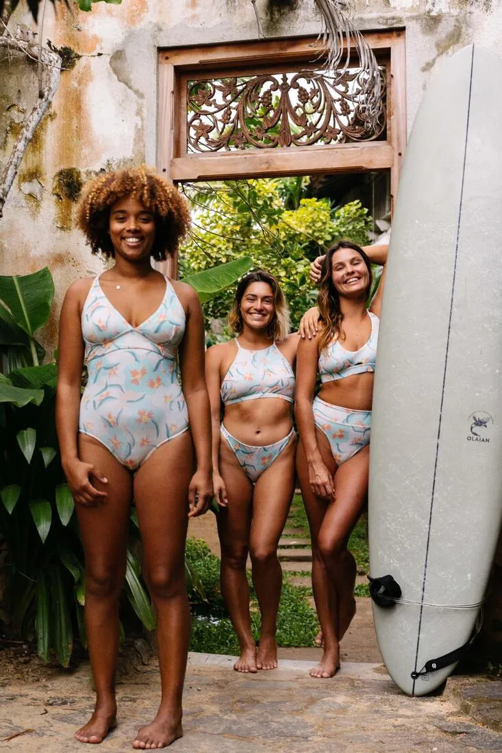 Women’s Surf Swimsuit One-piece w/ Double-adjustable Back - Bea Anamones